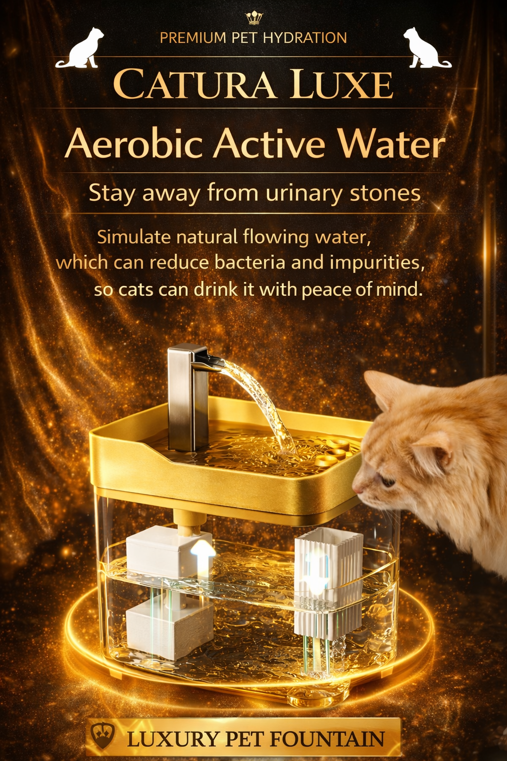 PureFlow™ 1.5L Automatic Pet Water Fountain