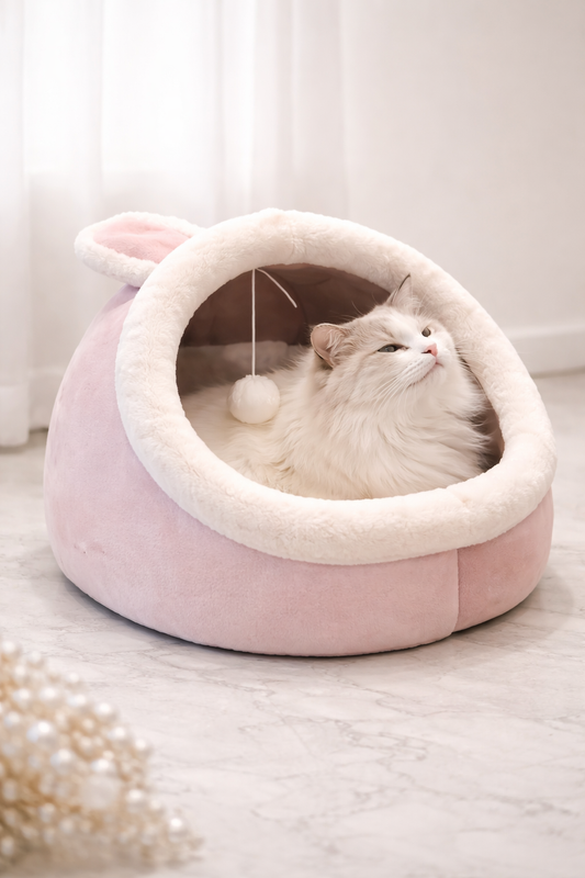 CozyNest™ Semi-Enclosed Cat Be