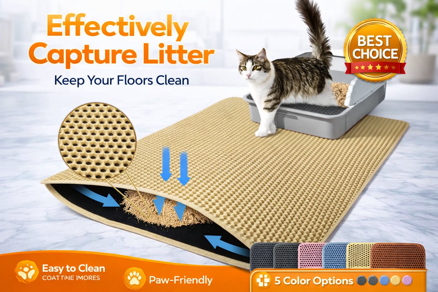 DUTRIEUX™ Premium Cat Litter Mat