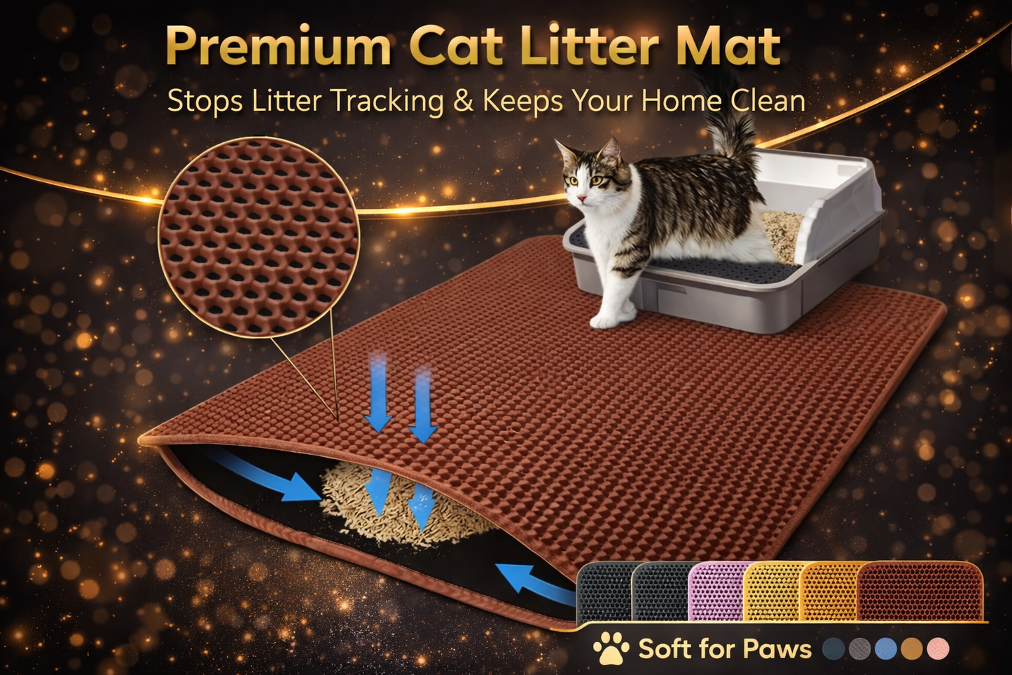 DUTRIEUX™ Premium Cat Litter Mat